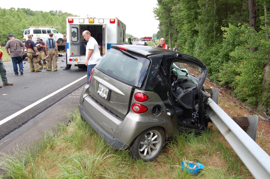 Patient From Highway 365 Wreck Still Critical Accesswdun The Driver Of This 2010 Smart Car 23 Year Old Salvador Mora Was Airlifted To Grady Memorial Hospital In Atlanta After He Thrown From During A